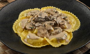 Medaglioni de Funghi e Trufa Negra